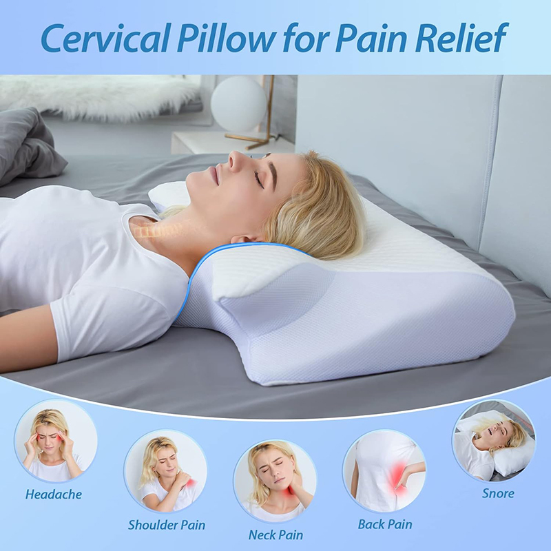 Новая ортопедическая подушка и – обзор и цена Memory Foam Orthopedic Pillow Neck Pain