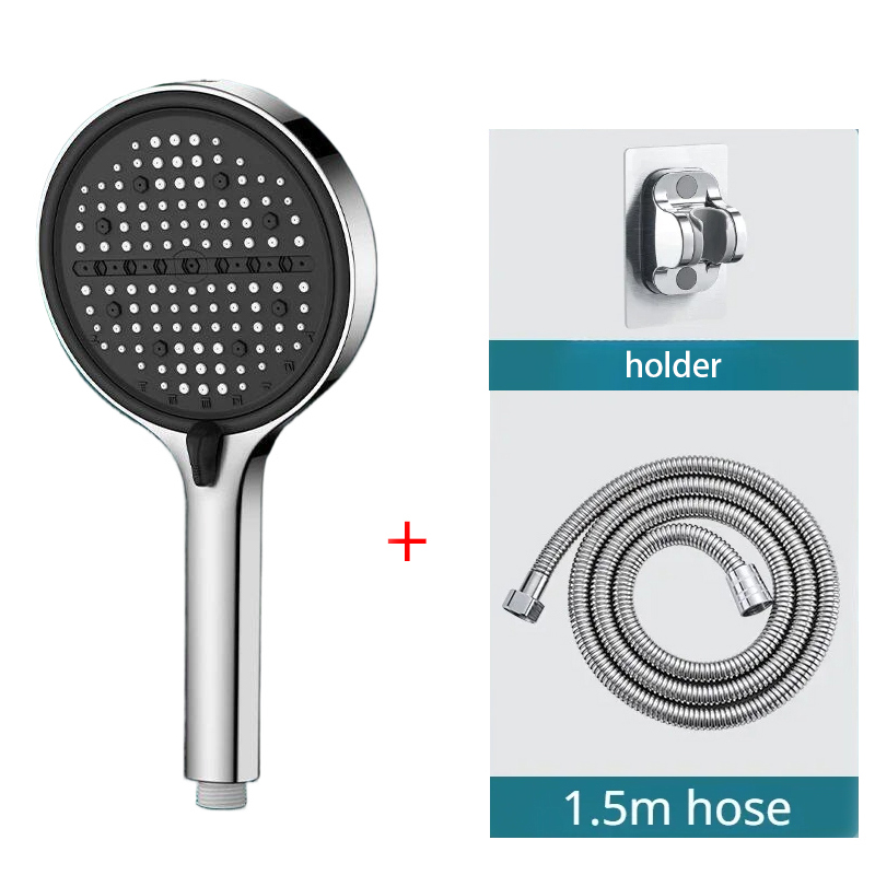 Набор из 3-х серебристых душев – обзор и цена High Pressure Shower Head Handheld