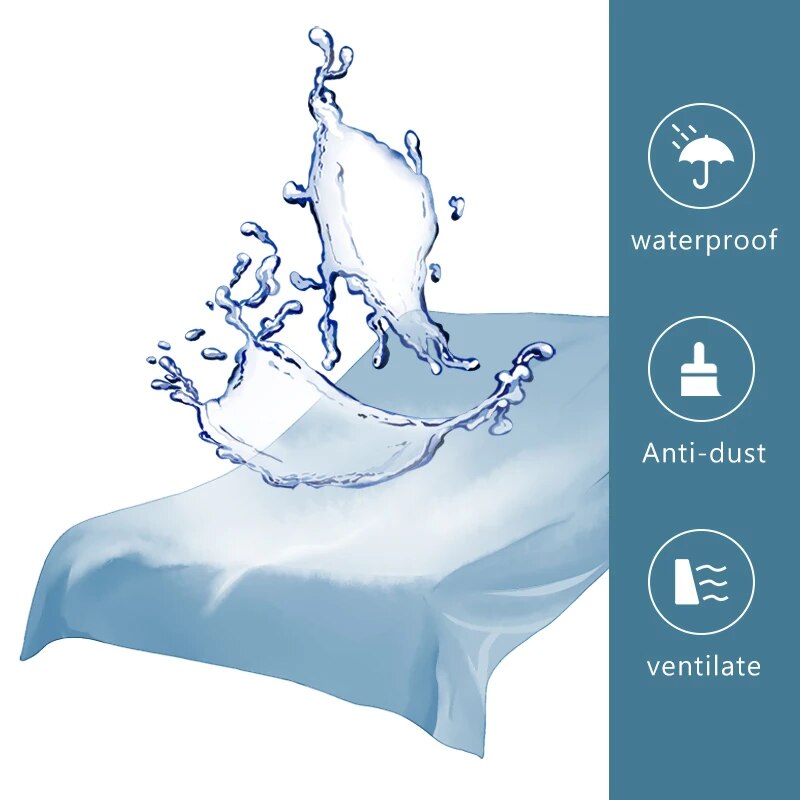 Водонепроницаемая простыня, по – обзор и цена Waterproof Mattress Protector Breathable