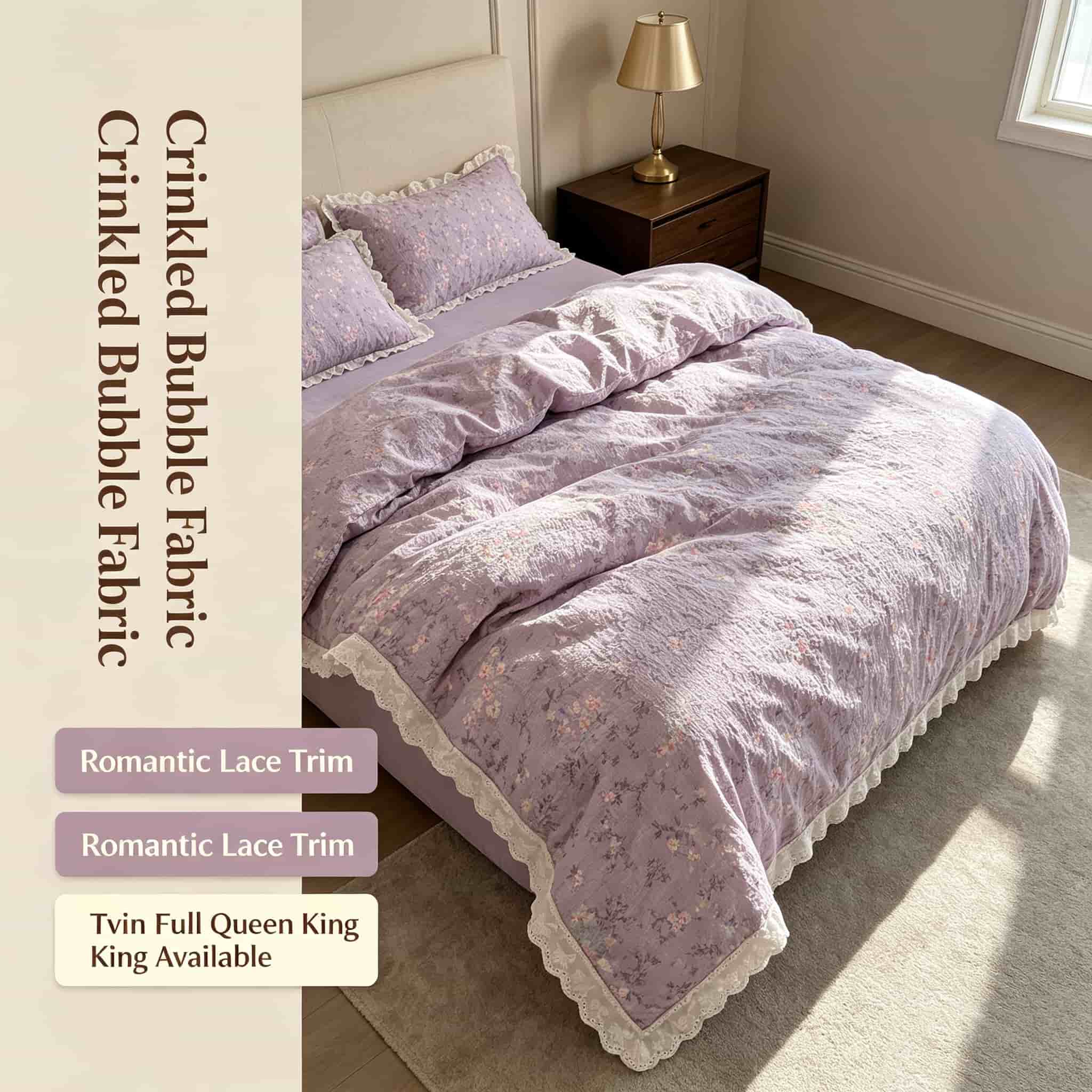 Комплекты постельного белья с  – обзор и цена Aesthetic Floral Duvet Cover