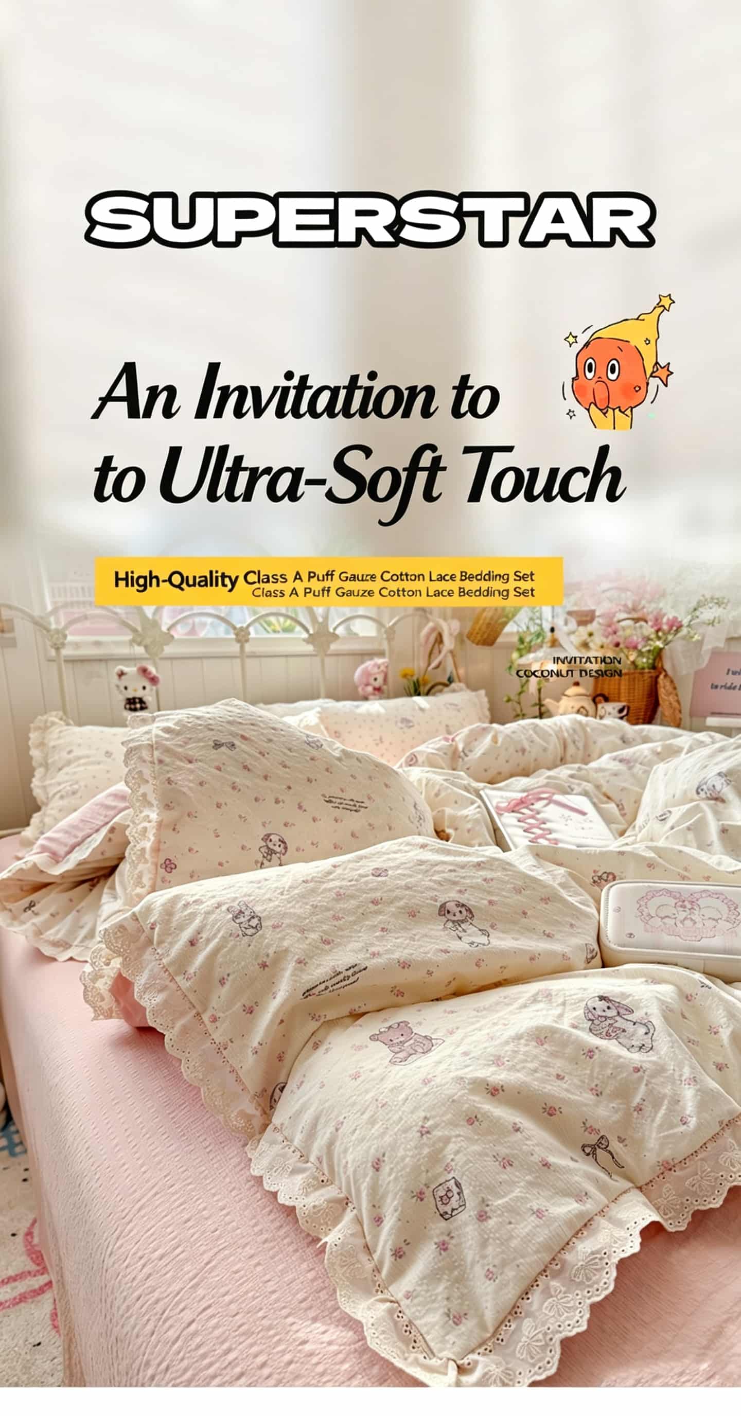 Комплекты постельного белья с  – обзор и цена Aesthetic Floral Duvet Cover
