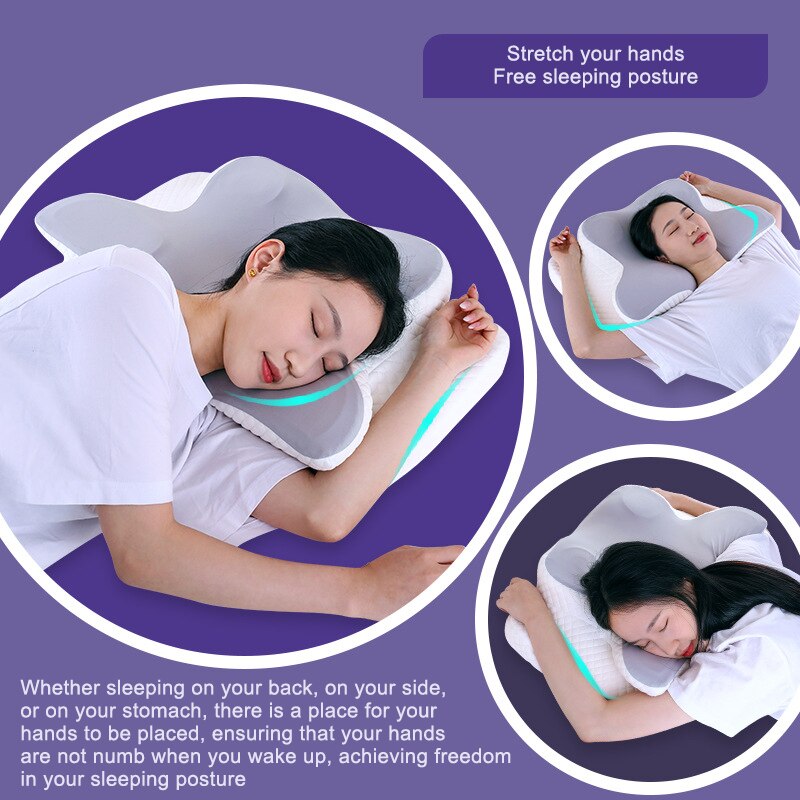 Подушки из пены с эффектом пам – обзор и цена Memory Foam Orthopedic Pillow Neck Pain