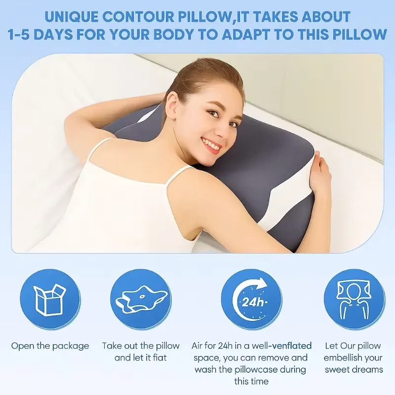 Ортопедическая подушка из пены – обзор и цена Memory Foam Orthopedic Pillow Neck Pain