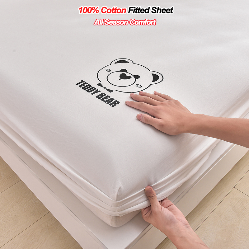 Наматрасник из 100% хлопка с г – обзор и цена Fitted Bed Sheets Deep Pocket