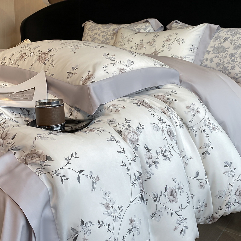 Роскошный комплект постельного – обзор и цена Aesthetic Floral Duvet Cover