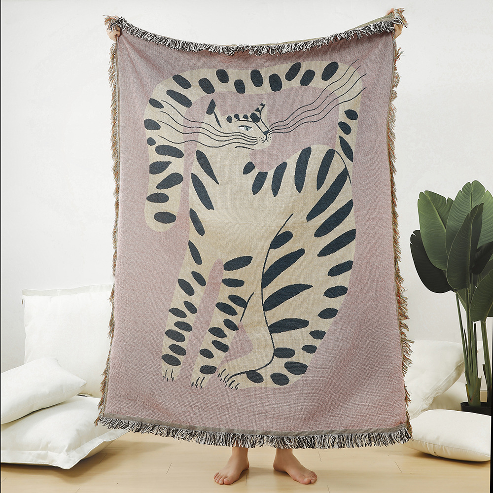 Плед-покрывало в стиле бохо с  – обзор и цена Boho Throw Blanket Fringe